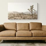 "Mojave - 64" x 36"" - Limited Edition Fine Art Print in beige by Kamala Nahas
