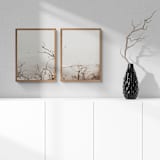 "Surfside II - 16" x 20"" - Limited Edition Fine Art Print in beige by Kamala Nahas