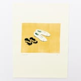 "Japanese Shoes" - Limited Edition Fine Art Print in multicolorassorted-colors by Dana Williamowsky