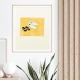 "Japanese Shoes" - Limited Edition Fine Art Print in multicolorassorted-colors by Dana Williamowsky