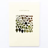 "Albers Leaves #2 Fall Gathering" - Limited Edition Fine Art Print in multicolorassorted-colors by Dana Williamowsky