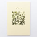 "Albers Leaves #4 Fall Gathering" - Limited Edition Fine Art Print in multicolorassorted-colors by Dana Williamowsky