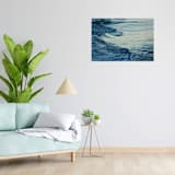 "Flowing" - Limited Edition Fine Art Print in blue by Sea and Sky