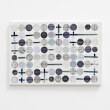 "Patterns of Connection" - Limited Edition Fine Art Print in blue by Danushka Abeygoda