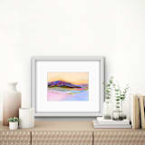"Blazing down" - Limited Edition Fine Art Print in multicolor by Shraddha Dharia