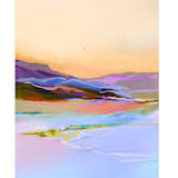 "Blazing down" - Limited Edition Fine Art Print in multicolor by Shraddha Dharia