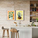 "Plant Print Set" - Limited Edition Fine Art Print in multicolor by Sarah Fitzgerald
