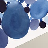 "Watercolor Stones 02" - Limited Edition Fine Art Print in blue by Danushka Abeygoda
