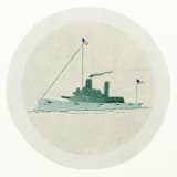 "Battleship" - Limited Edition Fine Art Print in multicolorassorted-colors by Dana Williamowsky