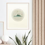"Battleship" - Limited Edition Fine Art Print in multicolorassorted-colors by Dana Williamowsky