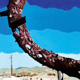 "Marfa Days 1" - Limited Edition Fine Art Print in blue by Stephanie C Martinez