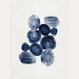 "Indigo Pools" - Limited Edition Fine Art Print in blue by Danushka Abeygoda