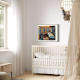 "Sweet Dreams" - Limited Edition Fine Art Print in brown by Sarah Fitzgerald
