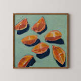 "Oranges 3" - Limited Edition Fine Art Print in multicolorassorted-colors by Jenna Alexander