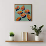 "Oranges 3" - Limited Edition Fine Art Print in multicolorassorted-colors by Jenna Alexander