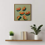 "Oranges 5" - Limited Edition Fine Art Print in multicolorassorted-colors by Jenna Alexander