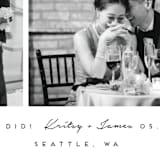 "meant to be" - Wedding Announcements in Tuxedo by Angela Garrick - Detail