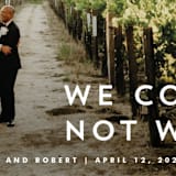 "Modern offset" - Wedding Announcements in Cream by Stacey Meacham - Detail