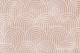 "Deco Arches" - Apron in Pink by Hooray Creative - Fabric Detail