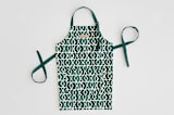 "Outdoors" - Apron in Forest by Luz Alliati - Personalizable Apron