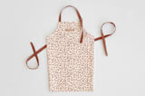 "Enchanted Holiday" - Apron in Cinnamon by Teju Reval - Personalizable Apron