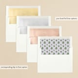 "Rainbow Row Weekend" - Bachelorette Party Invitations in Cloud by Becky Nimoy - Envelope Liner Options