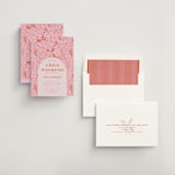 "Tropical Getaway" - Bachelorette Party Invitations in Roses by Pati Cascino - Assembled