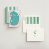 "Last Splash Pool Party" - Bachelorette Party Invitations in Petal by Becky Nimoy - Assembled