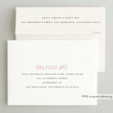 "Color Block Arch" - Bachelorette Party Invitations in Tangerine by Maria Alou - FREE Recipient Addressing