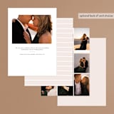 "A big day getaway" - Bachelorette Party Invitations in Blush by Lea Delaveris - Back of Card