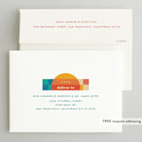 "Beachelorette" - Bachelorette Party Invitations in Sunset by Jenna Holcomb - FREE Recipient Addressing