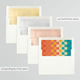 "Beachelorette" - Bachelorette Party Invitations in Sunset by Jenna Holcomb - Envelope Liner Options