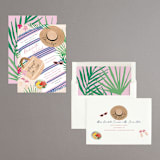 "Beach Please" - Bachelorette Party Invitations in Summer by Elly - Assembled