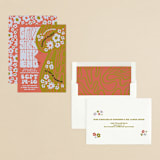 "Wild Child" - Bachelorette Party Invitations in Azalea by Jenna Holcomb - Assembled