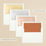 "Wild Child" - Bachelorette Party Invitations in Azalea by Jenna Holcomb - Envelope Liner Options