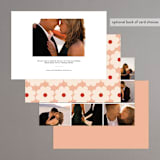 "Label" - Bachelorette Party Invitations in Peach by Morgan Kendall - Back of Card