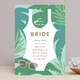 "Bride Swim wear" - Bachelorette Party Invitations in California by Angela Garrick - Front