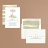"Beach Bachelorette" - Bachelorette Party Invitations in Seafoam by Erin Kessler - Assembled