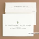 "Beach Bachelorette" - Bachelorette Party Invitations in Seafoam by Erin Kessler - FREE Recipient Addressing