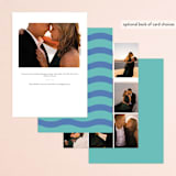 "Laid Back" - Bachelorette Party Invitations in Sunset by Emily Sabol Goss - Back of Card