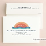 "Laid Back" - Bachelorette Party Invitations in Sunset by Emily Sabol Goss - FREE Recipient Addressing