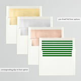 "Love All" - Bachelorette Party Invitations in Kelly by Jenna Holcomb - Envelope Liner Options