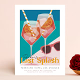 "Putting on the Spritz" - Bachelorette Party Invitations in Hollywood by Jenna Holcomb - Front