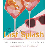 "Putting on the Spritz" - Bachelorette Party Invitations in Hollywood by Jenna Holcomb - Close-Up