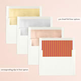 "Putting on the Spritz" - Bachelorette Party Invitations in Hollywood by Jenna Holcomb - Envelope Liner Options