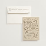 "Boots, Beers, and Bubbly" - Bachelorette Party Invitations in Sand by Cindy Reynolds - Invitation with Envelope