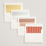 "Coast" - Bachelorette Party Invitations in Almond by Melanie Kosuge - Envelope Liner Options