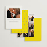 "Bloom" - Bachelorette Party Invitations in Caribbean Citrus by Morgan Kendall - Back of Card Options