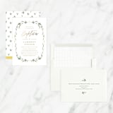 "Eucalyptus Wreath" - Baptism and Christening Invitations in Canary by Carolyn MacLaren - Assembled