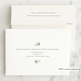 "Eucalyptus Wreath" - Baptism and Christening Invitations in Canary by Carolyn MacLaren - FREE Recipient Addressing